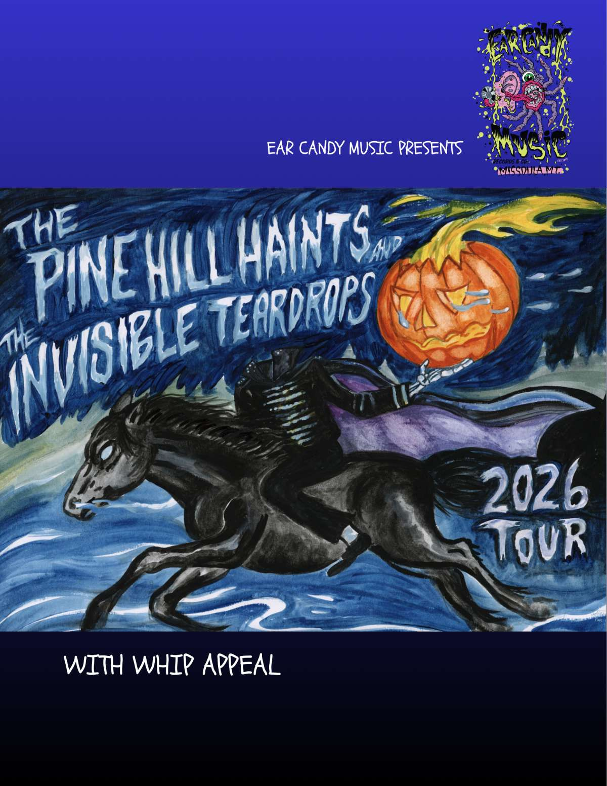 Pine Hill Haints w/ Invisible Teardrops & Whip Appeal show image