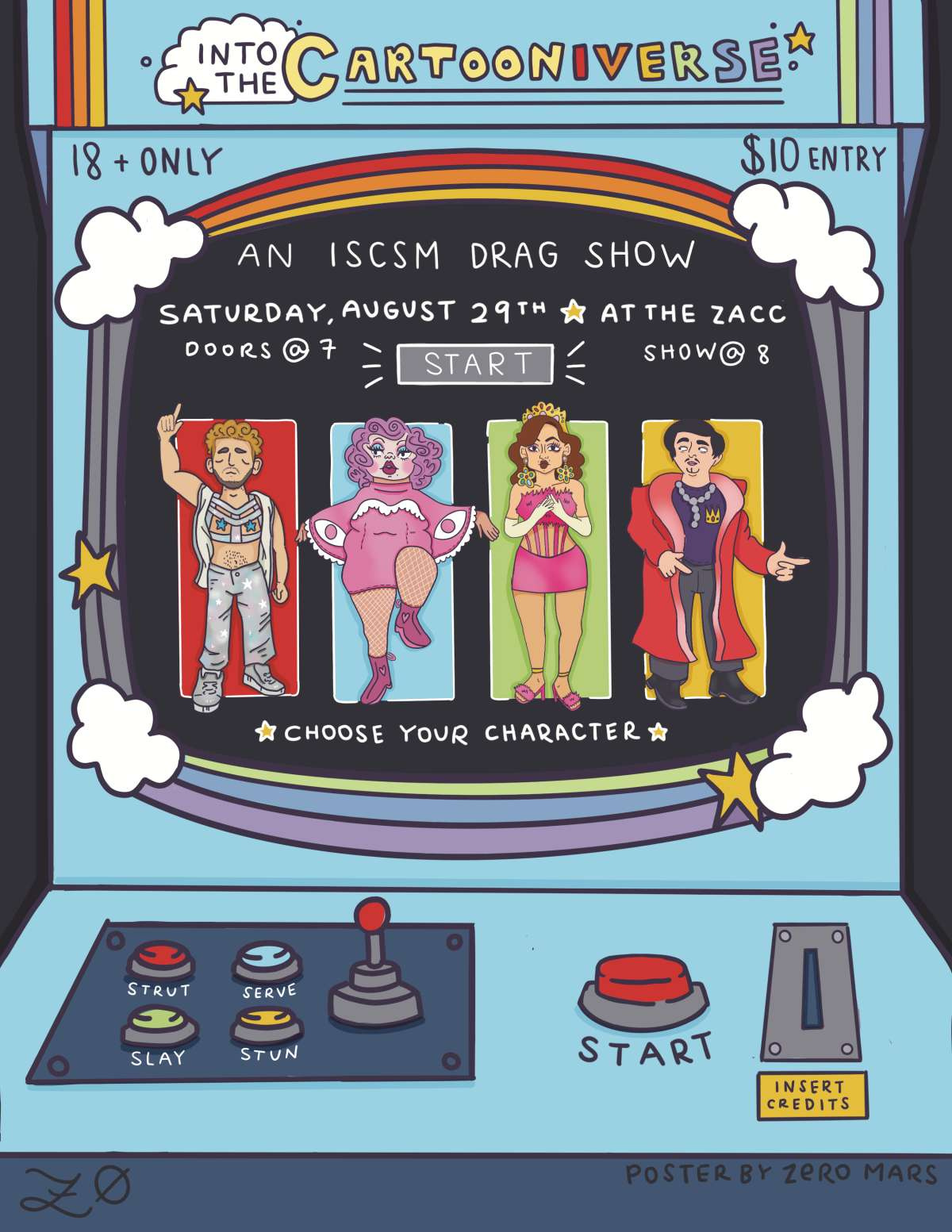 Into the CARTOON-IVERSE Drag Show (18+) show image