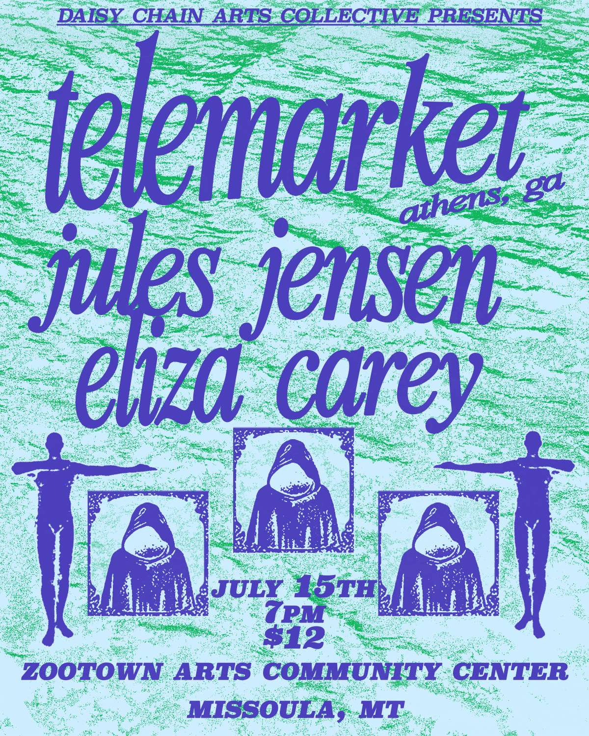 Telemarket w/ Jules Jensen & Eliza Carey show image