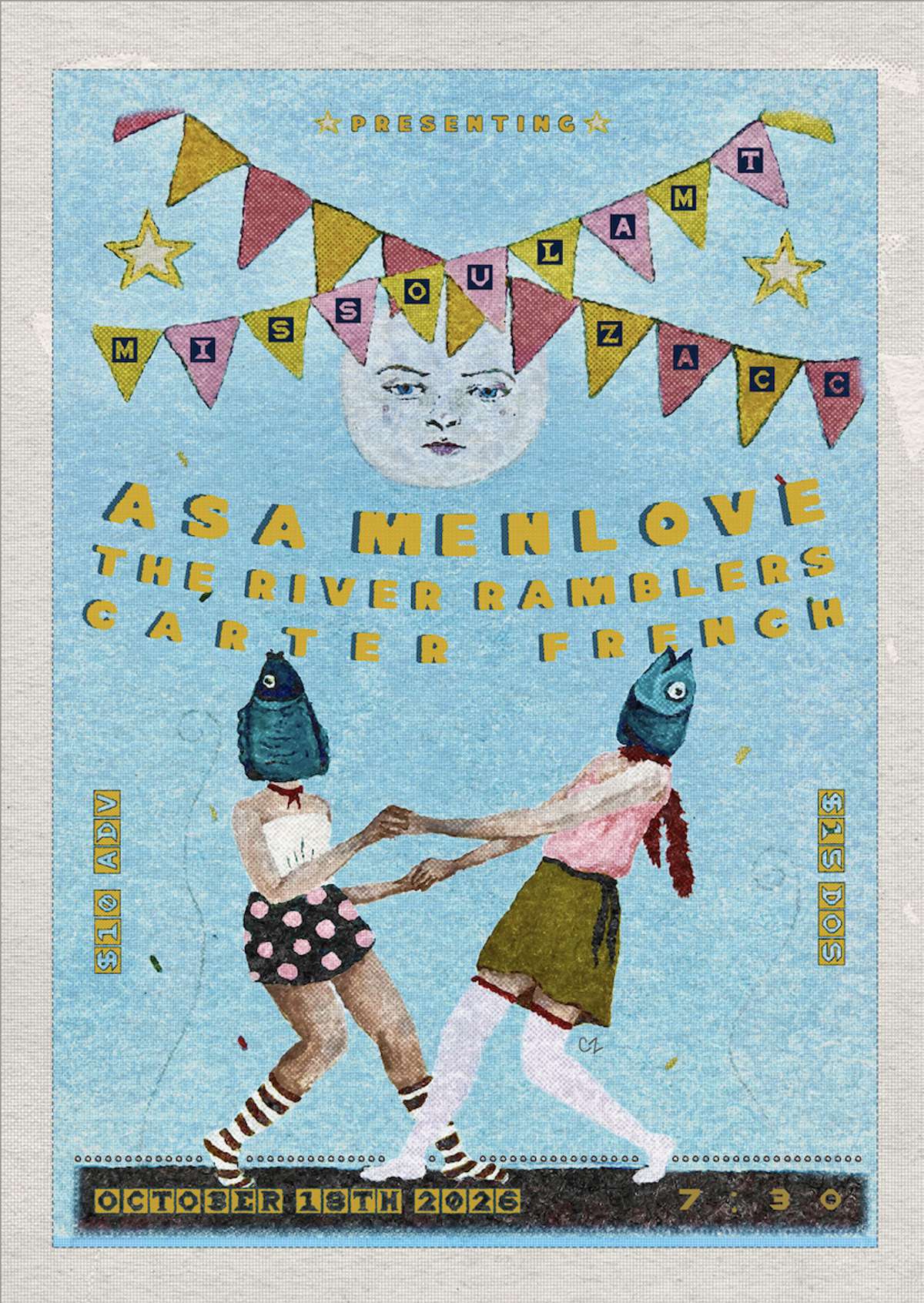 Asa Menlove w/ The River Ramblers & Carter French