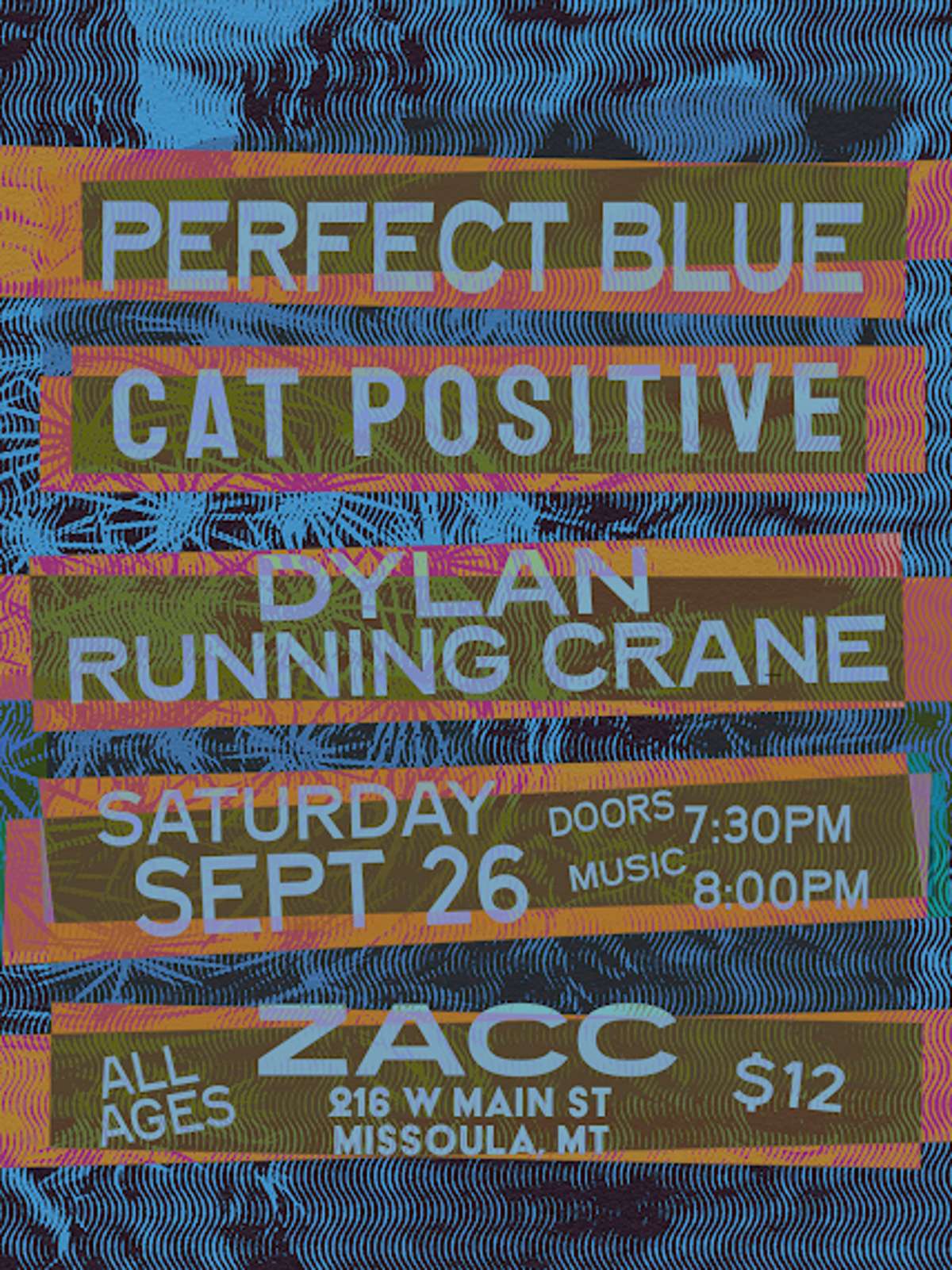 Cat Positive w/ Perfect Blue and Dylan Running Crane