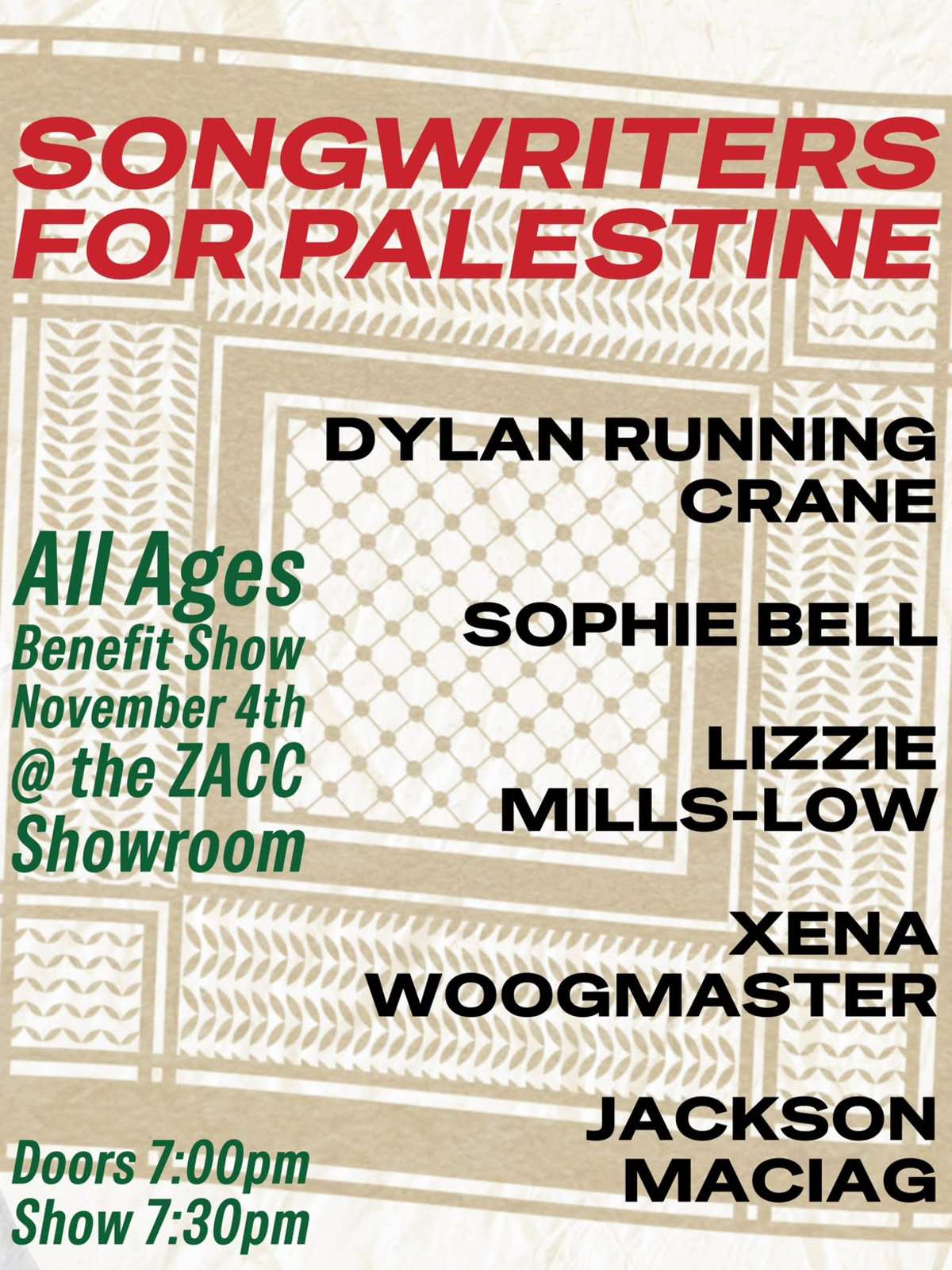 Songwriters for Palestine